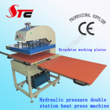 Heat Press Transfer Machine Oil Pressure Heat Press Machine Double Station Hydraulic Pressure Heat Transfer Machine Stc-Yy01